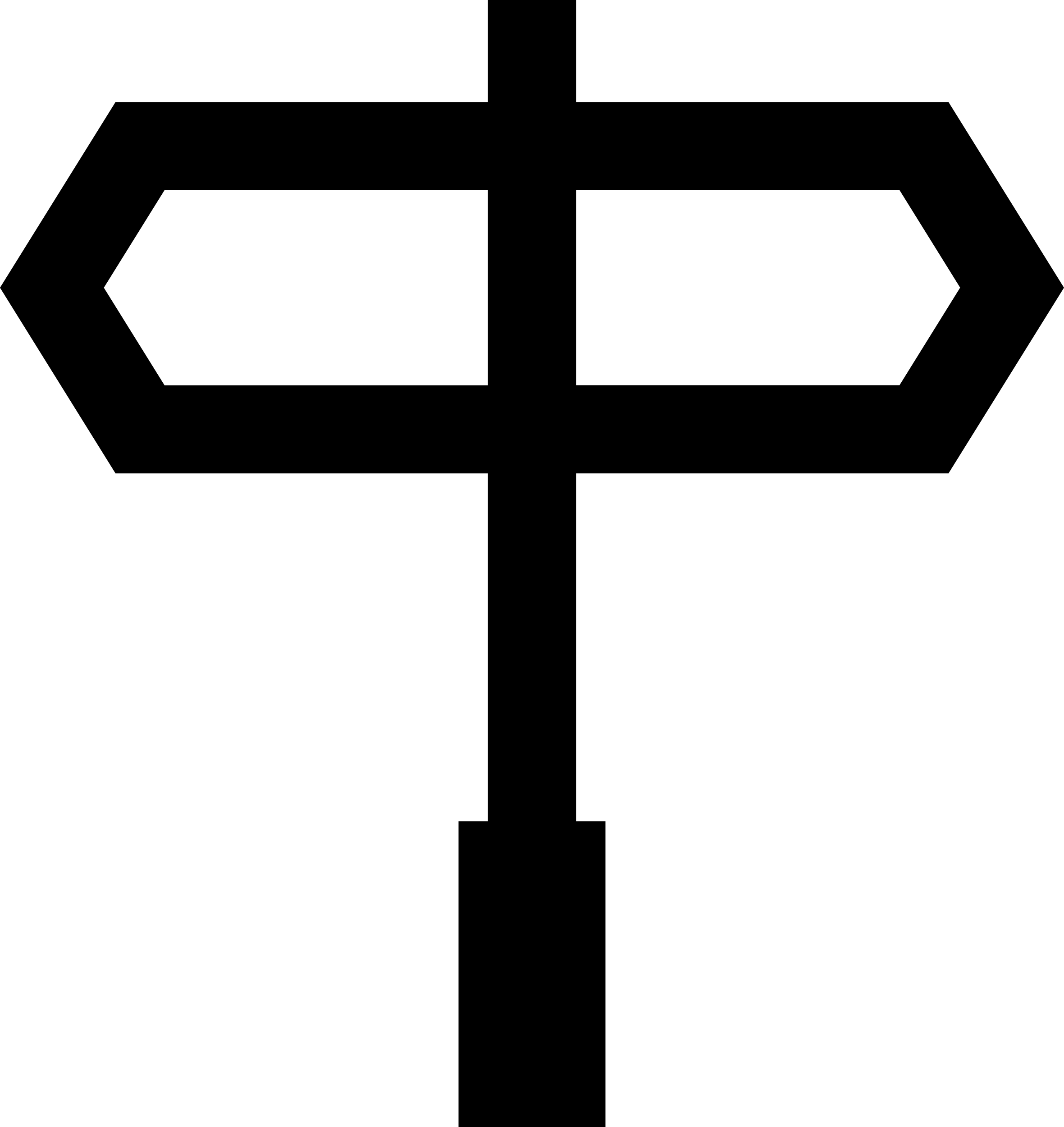 Directional Arrow Signal On A Pole Sticker Svg Vector Free Vectors